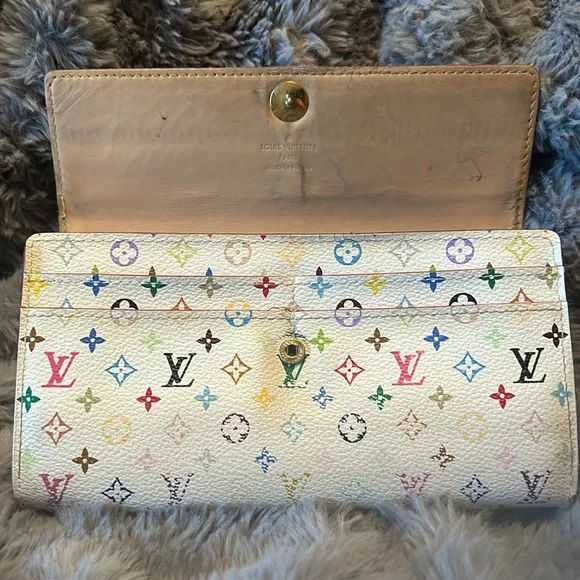 Multicolor Murakami Louis Vuitton Wallet - Picture 3 of 8